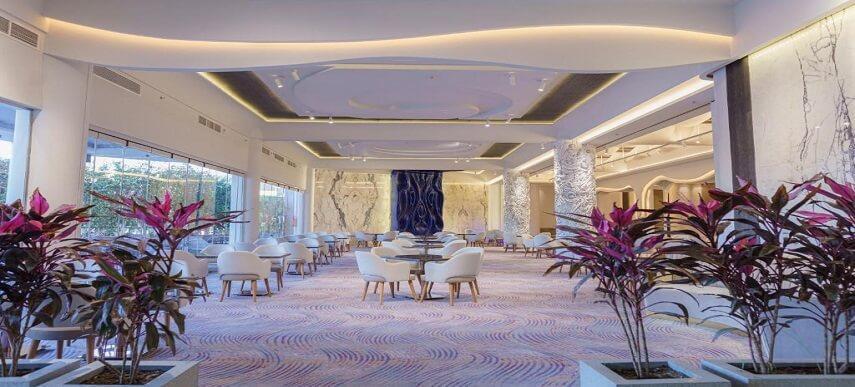 Mirage Hotel & Conference Center Alessandria Esterno foto The interior of the hotel