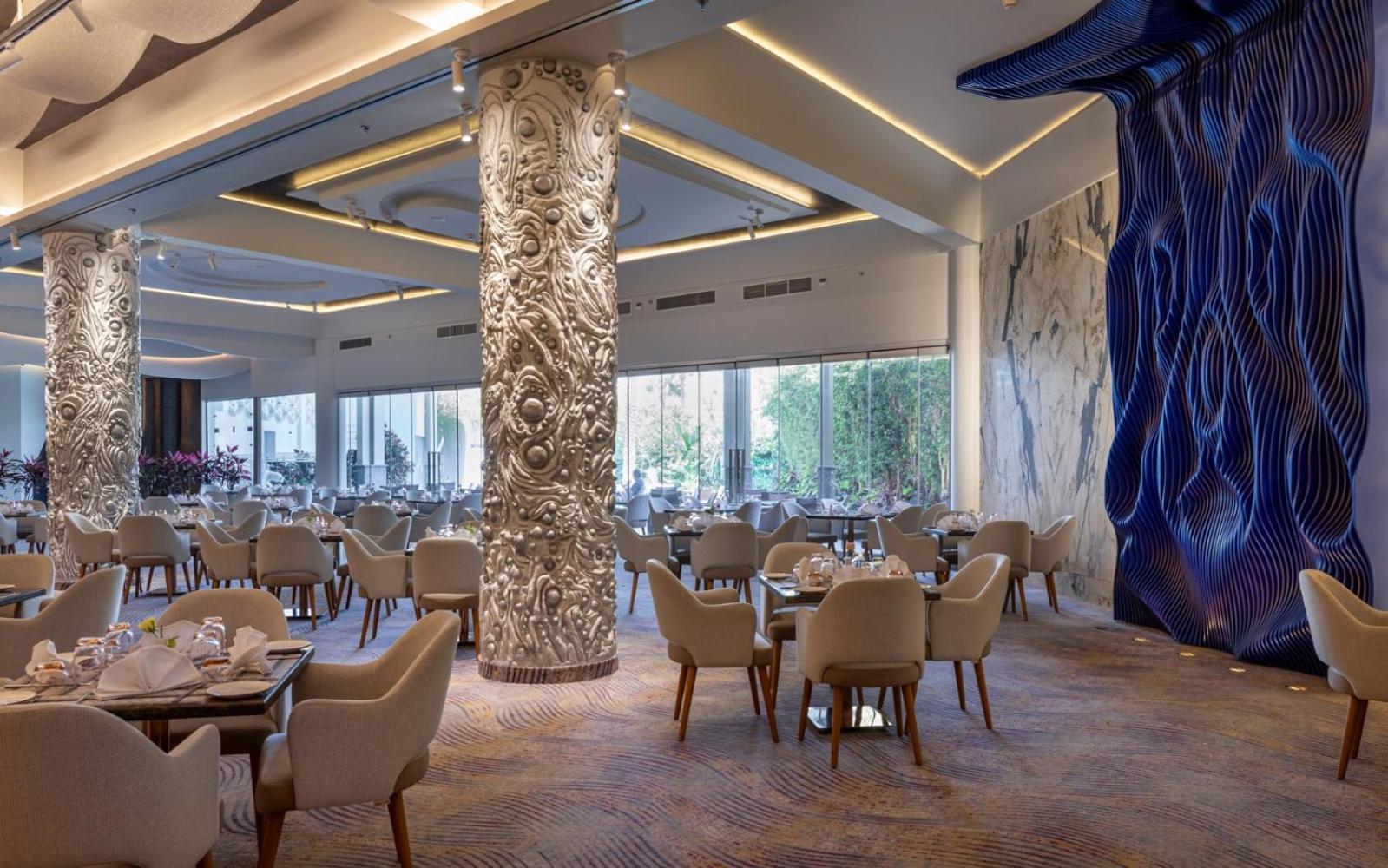 Mirage Hotel & Conference Center Alessandria Esterno foto The restaurant
