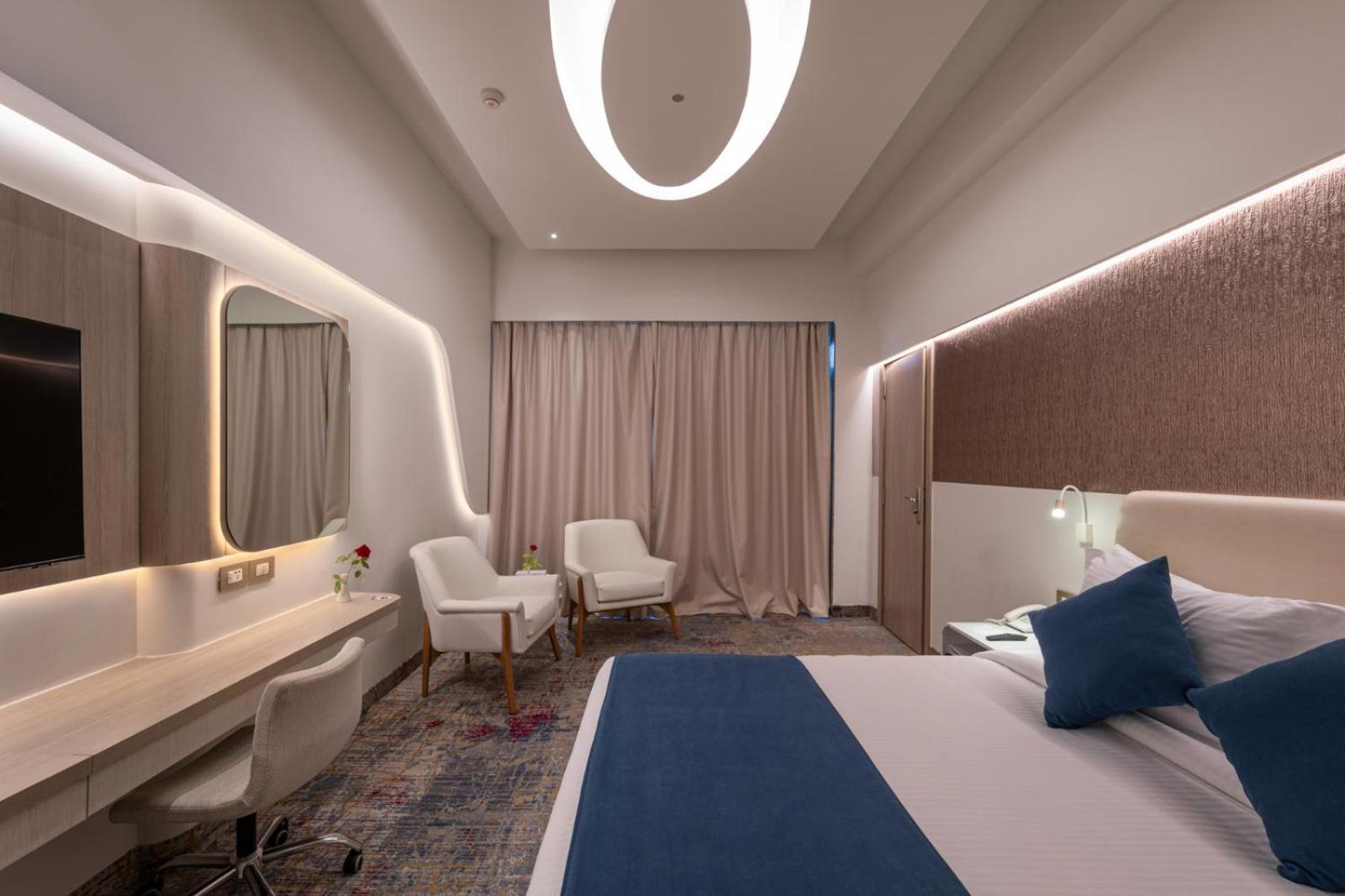 Mirage Hotel & Conference Center Alessandria Esterno foto A room at the hotel