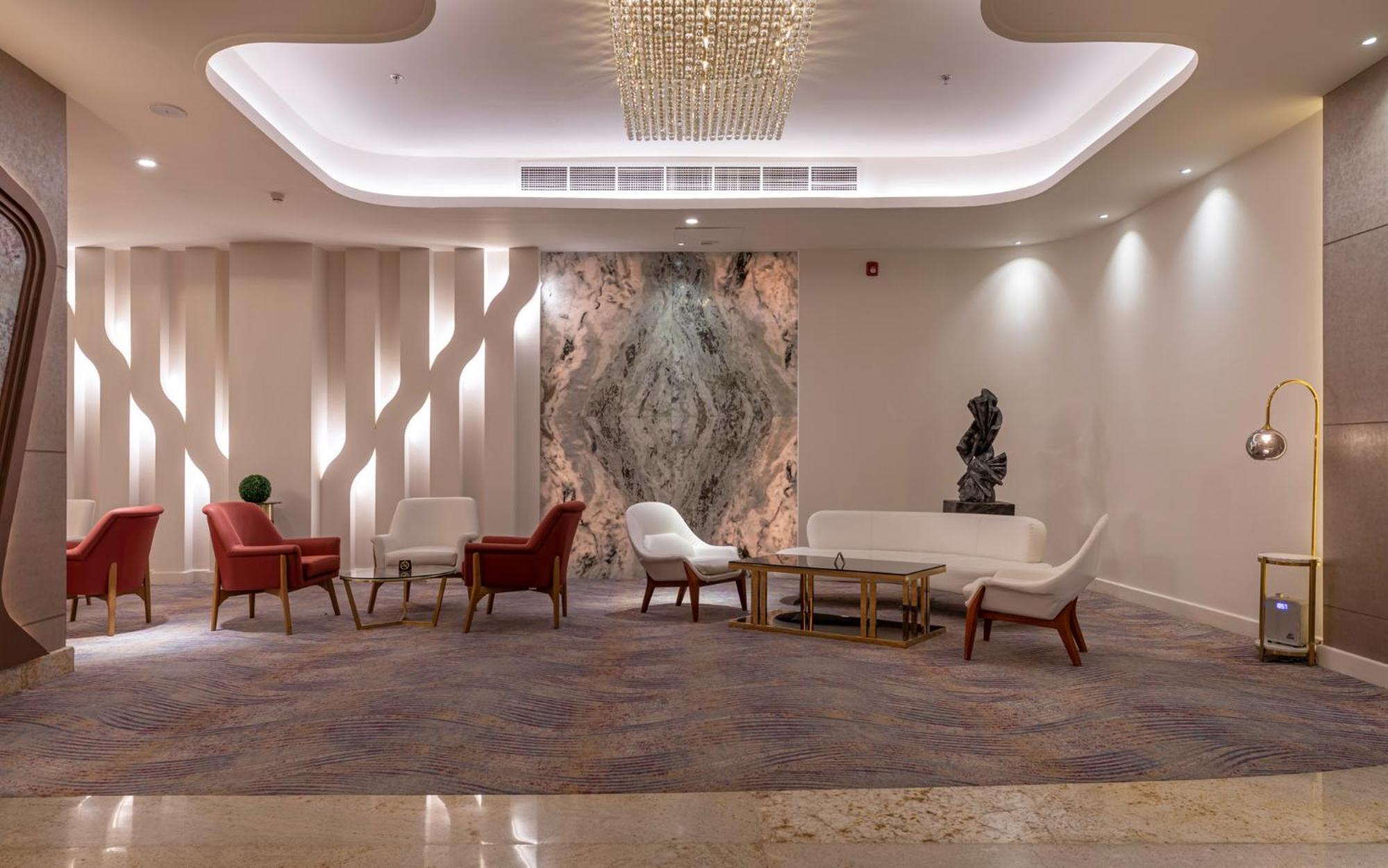 Mirage Hotel & Conference Center Alessandria Esterno foto The lobby of the hotel