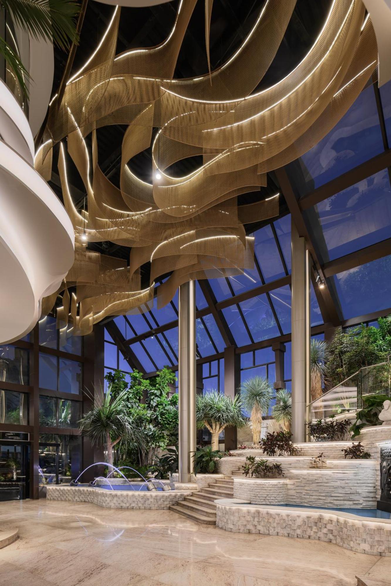 Mirage Hotel & Conference Center Alessandria Esterno foto The interior of the hotel