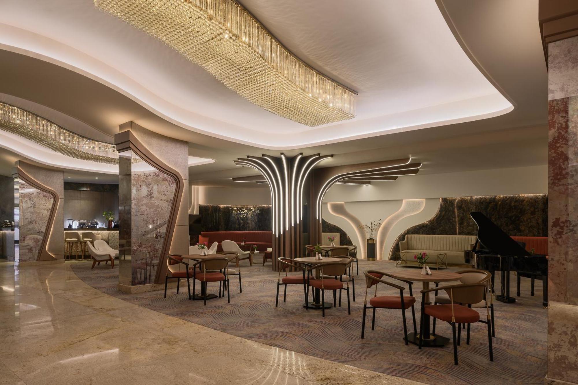 Mirage Hotel & Conference Center Alessandria Esterno foto The interior of the lounge