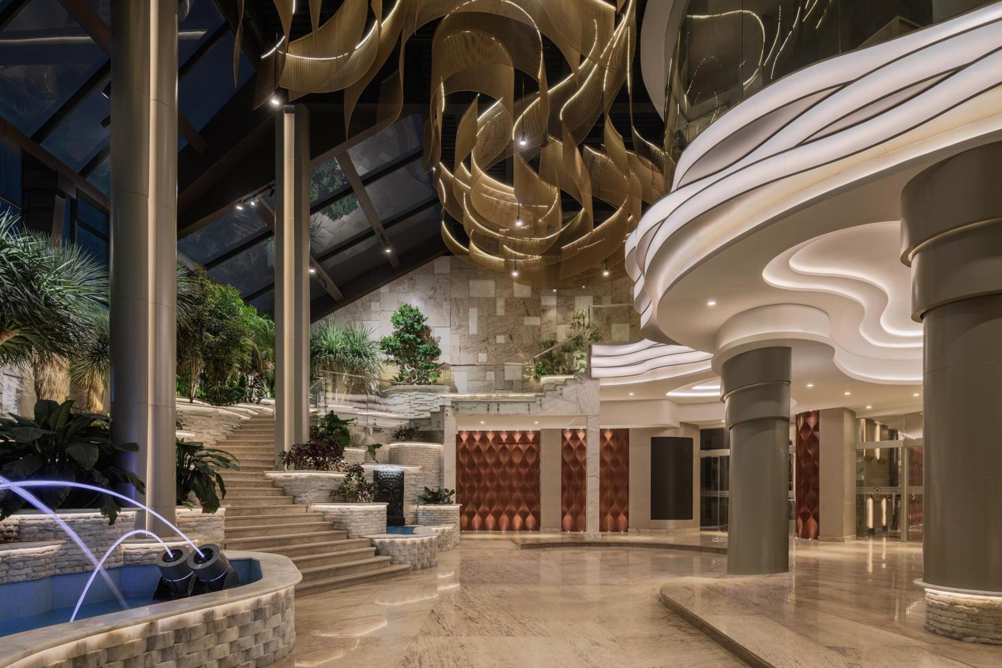 Mirage Hotel & Conference Center Alessandria Esterno foto The lobby of the hotel